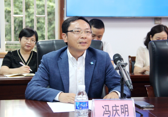 通用技术环球医疗首席医疗官冯庆明讲话